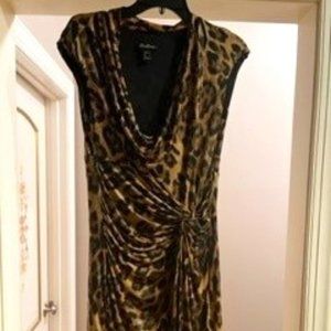 Rich Animal Print Dress